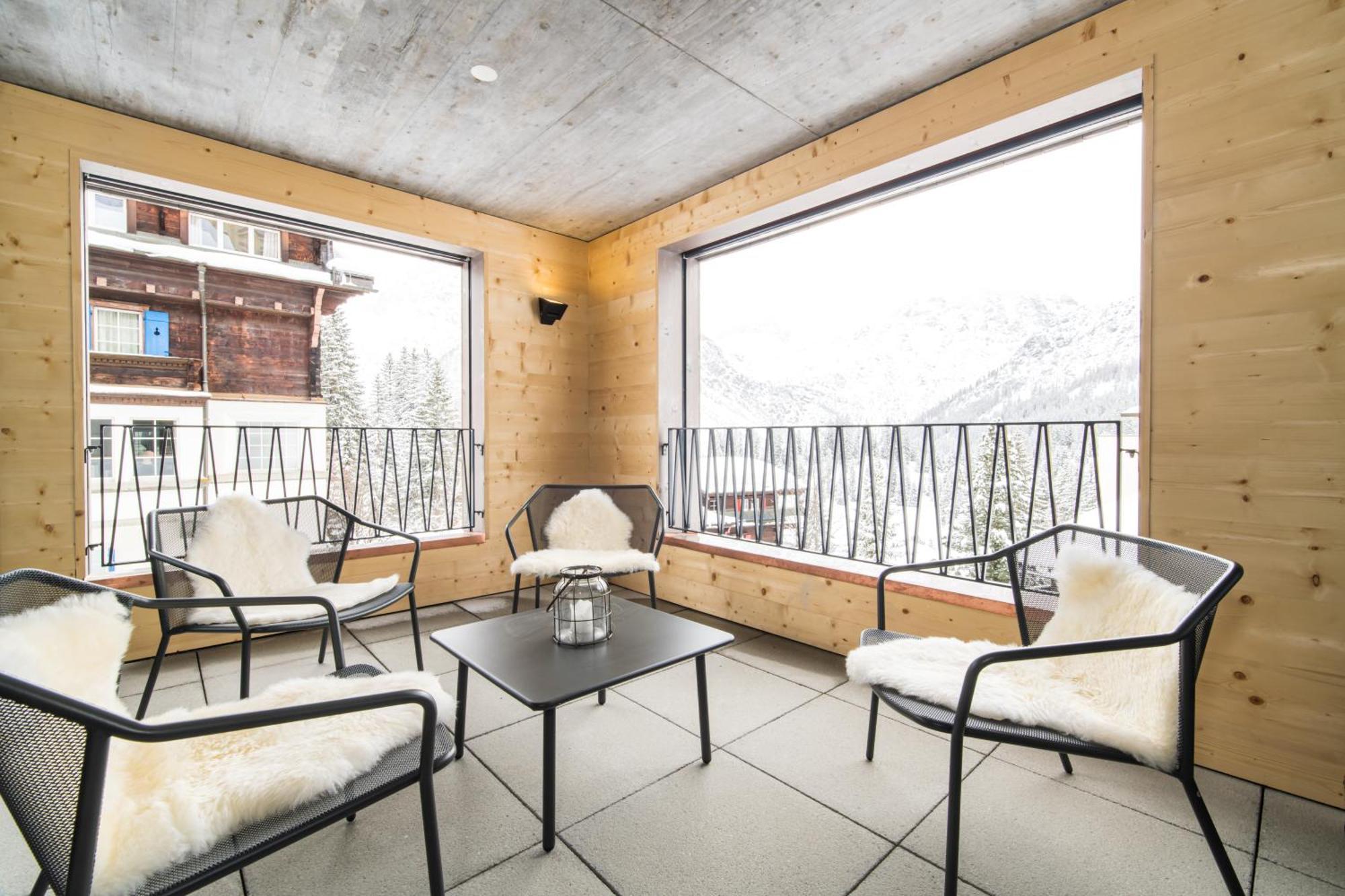 Haus Burgermeister Wohnung Aelplihorn Arosa Zewnętrze zdjęcie